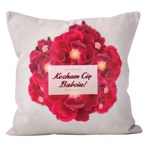 Poszewka JESS Babcia Dziadek 43x43 cm @17