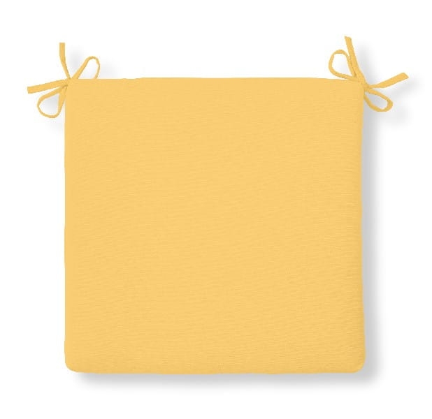 Poduszka na krzesło MIA 40x40x2 Jasny Żółty 201