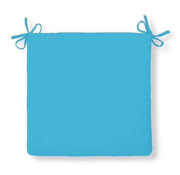 Poduszka na Krzesło Mia 40x40x2cm Loneta 403 niebi