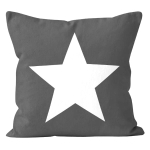 Poszewka Estrella Gwiazda bawełna 40x40 Szary 706
