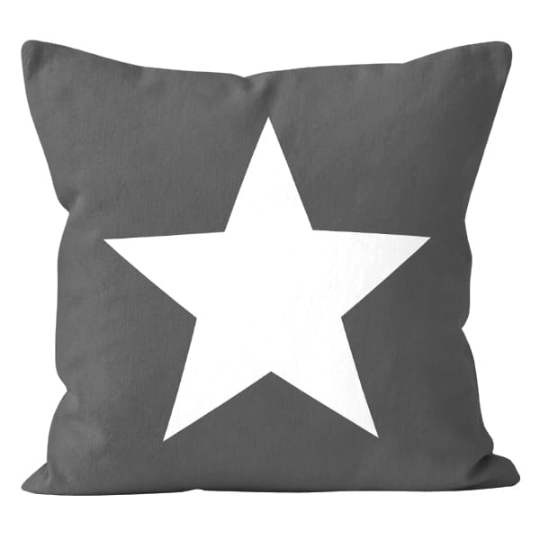 Poszewka Estrella Gwiazda bawełna 40x40 Szary 706