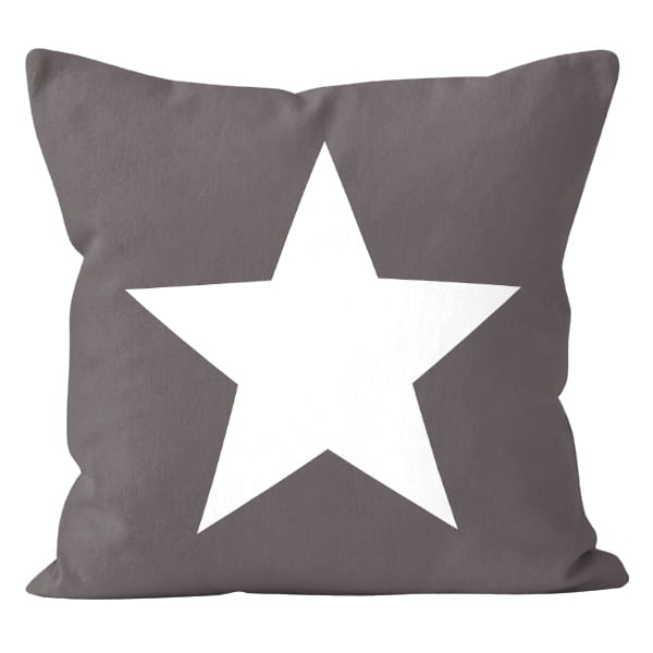 Poszewka Estrella Gwiazda bawełna 40x40 Szary 703