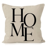 Poszewka Home Nadruk Beż 93 40x40 cm
