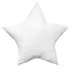 Poduszka gwiazdka STAR Loneta 91 50x50 Biały