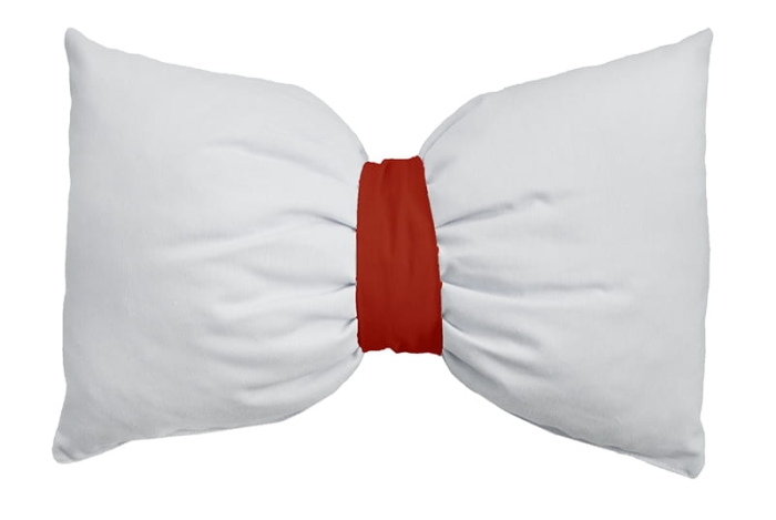 Poduszka kokardka ARCO Loneta 91 30x50