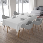 Obrus dekoracyjny Loneta 91 110x160 biały