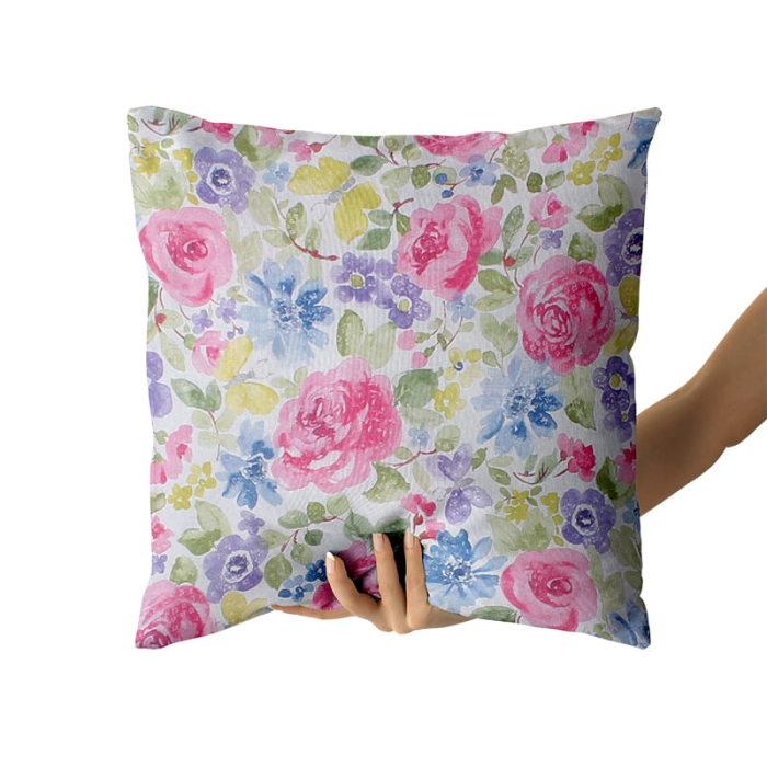 Poduszka CLEO Joana Kwiaty 50x60cm.