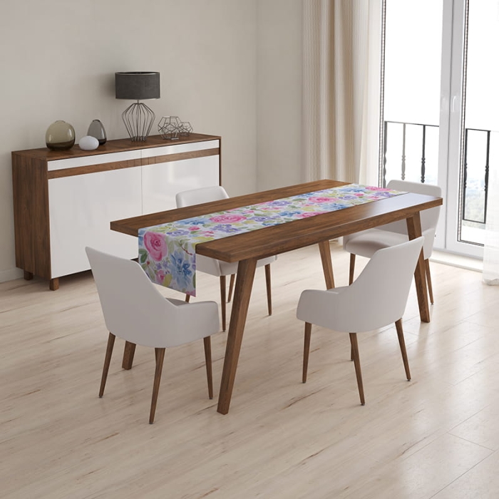 Bieżnik Joana Kwiaty 40x110cm.