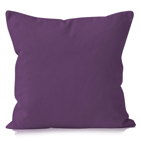 Poduszka z wypeł. CLEO Loneta 45x45 503 Śr. fiolet