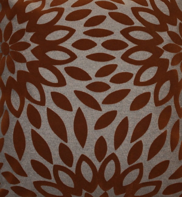 Tkanina Fenix Premium Flock Brąz 280 cm