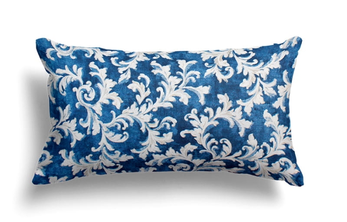 Poduszka CLEO Ferro Azul 30x50cm.