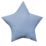 Poduszka gwiazdka STAR Loneta 402 50x50 niebieski