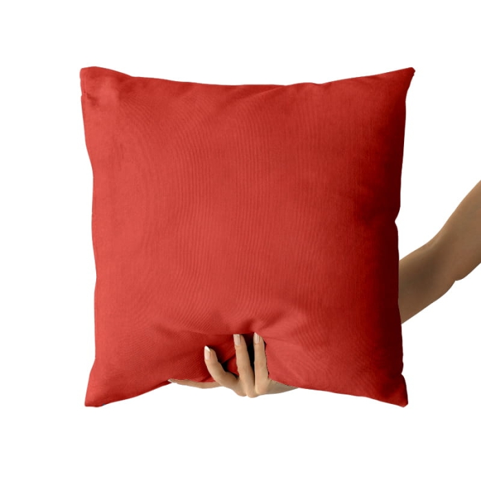 Poduszka CLEO Loneta 301 45x45 czerwony