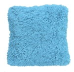 Poszewka Muss Futro 2 strony 40x40 J. Niebieski