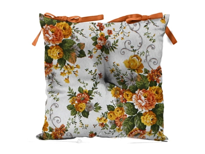 Poduszka Silla Blumen Zółty- 40x40