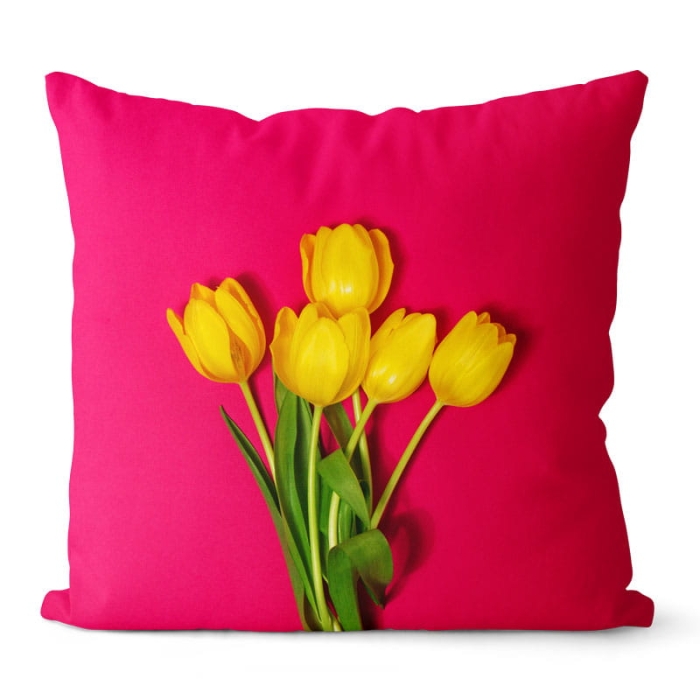 Poduszka MAMMA MIA Bawełna Premium #1 tulipany