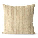 Poszewka Akrylowa MILAN sweter 45x45 cm Krem