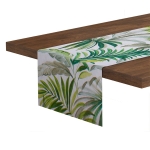 Bieżnik Fenix Liście Zielony 40x135