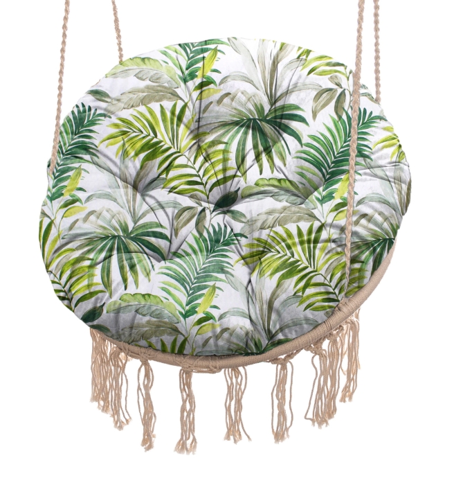 Poduszka na bocianie gniazdo śr 95 cm Fenix Zielon