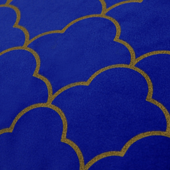 Poszewka MAROKO VELVET 45x45 cm Granat