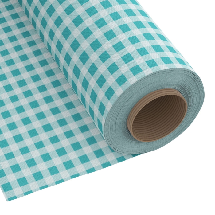 Tkanina Dekoracyjna Happy Turkus Kratka - 280cm