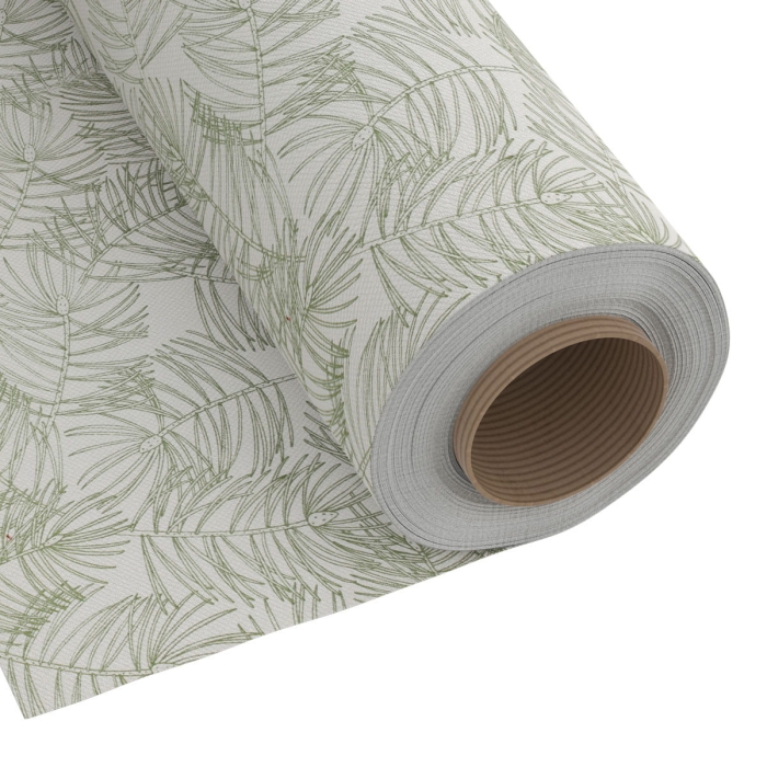 Tkanina Eco Flora Green Forest  - 280cm