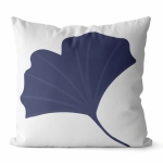 Poszewka Deco GINKGO PREMIUM 45x45 cm Niebieski