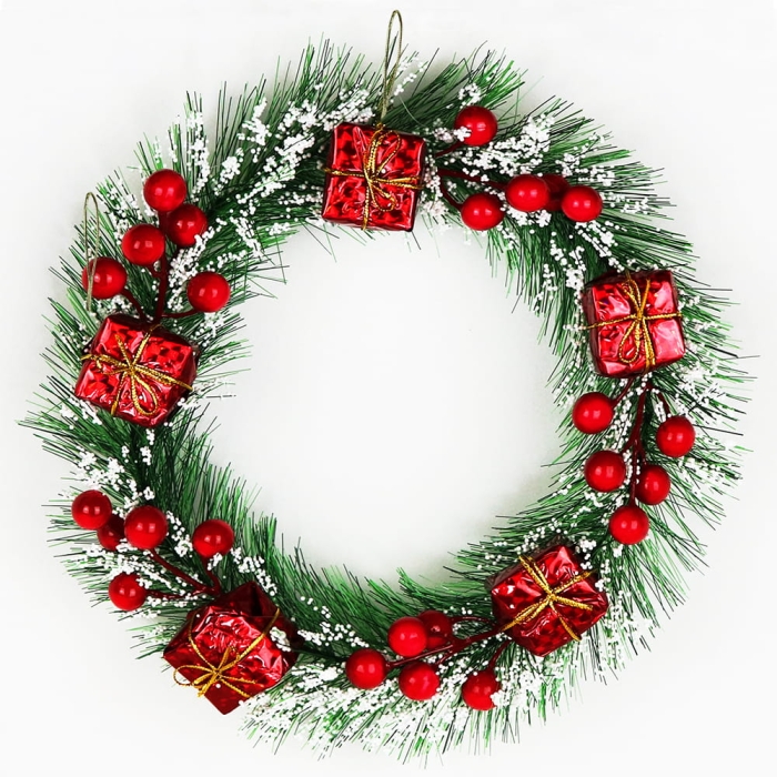 Wieniec świąteczny GIFT 25 cm
