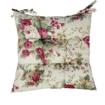 Poduszka Silla 40x40 cm 4 PIK. Blumen Bordo