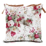 Poduszka Silla 45x45 cm Blumen Bordo