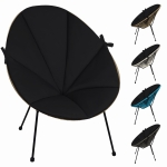 Poduszka na fotel ACAPULCO BIZU 91x72 Czarna