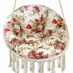 Poduszka Columbia Blumen Bordo Wodoodporna