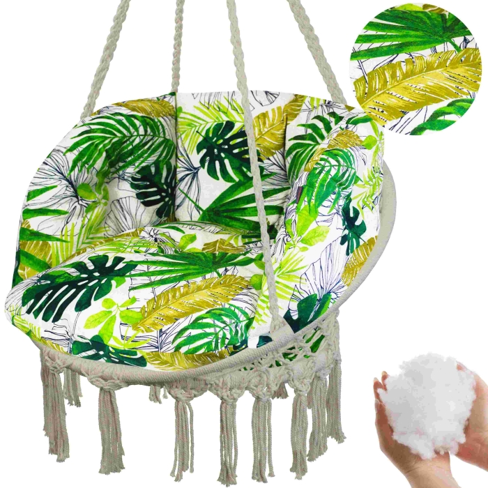 Poduszka Luna #3 4-częsciowa  PALMERIA VERDE