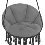 Huśtawka LUNA Grafit+ poduszka Columbia 703 Szary