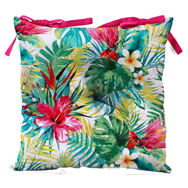 Poduszka na krzesło SILLA YUNGA ROSA 40x40 cm