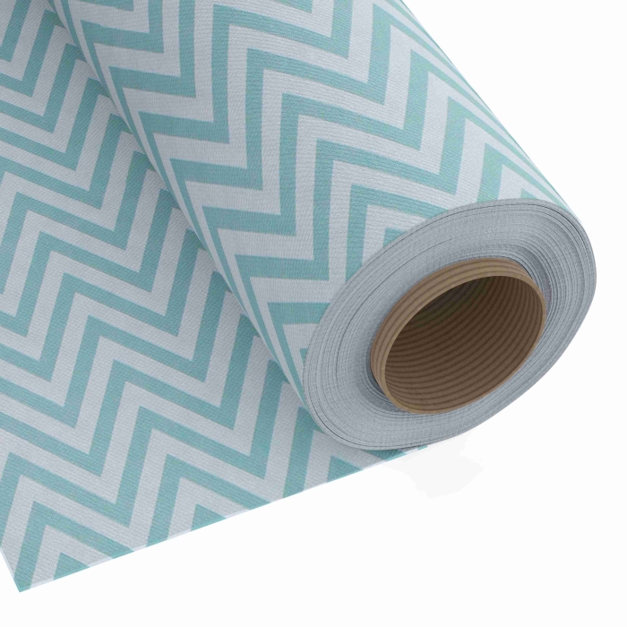 Tkanina Dekoracyjna Zygzag - 280cm Zielony