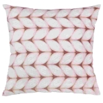 Poszewka MONTANA sweter 40x40 cm Lilac blady róż