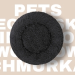 Pluszowe Legowisko CANIS Chmurka śr.60 cm Grafit