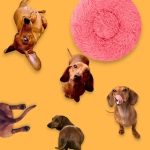 Pluszowe Legowisko CANIS Chmurka śr.40 cm Róż