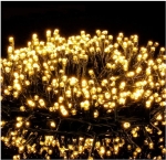 Lampki Choinkowe 300 lampek 33 m Biały Ciepły