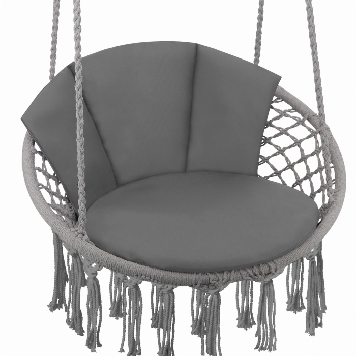 Poduszka LUNA BIZU Oxford 60x100 cm Szary