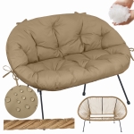 Sofa + poduszka ACAPULCO Natural Oxford C. beż