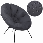 Poduszka na fotel ACAPULCO Soft Oxford Grafit