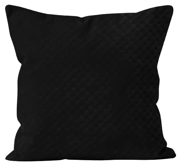 Poszewka Casablanca mikroflanela 40x40 cm Czarny