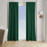 Zasłona RAMON 145x250 cm na taśmie - Zielony