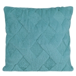 Poszewka ALISA Eco Futro 40x40 cm Niebieski turkus