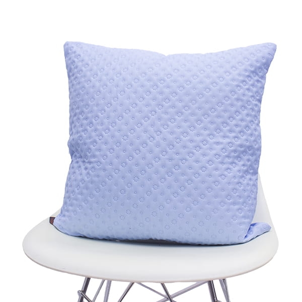 Poszewka pikowana Laurine 45x45 Niebieski