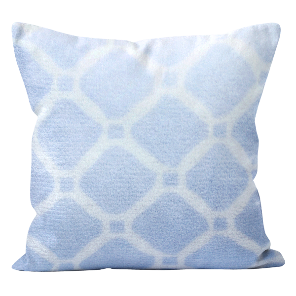 Poszewka SONNET geometryczny 40x40 cm Niebieski