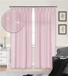 Zasłona DIAMONDS 145x250 cm na taśmie J. Róż