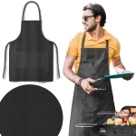 Fartuch kuchenny FLAX LEN 65x75 cm Antracyt